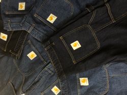 Vintage Carhartt Rework Style Denim Carpenter/Work..