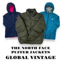 The North Face Puffer Jackets - 10 Pieces