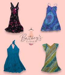 Y2K Mix Dresses - 10 Pieces