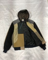 Vintage Carhartt Rework Style Patchwork Hoodies Al..