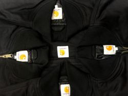 Vintage Carhartt Rework Style Black Gilets All Siz..