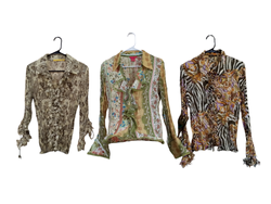 Earthy tone Floral Blouses - 15 pcs - 2/9/24