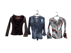 Aesthetic party evening blouses - 12 pcs - 3/9/24