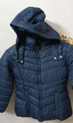 Branded puffer and quilted jacket