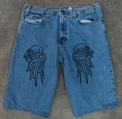 CR2276 Nachbearbeitung Bestickte Shorts - 10 Stück