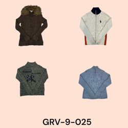 Revival y2k single zipper sweater-unique retro sty..