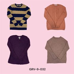 Trendy Cable Knit Sweater in Love Color – Chic & C..