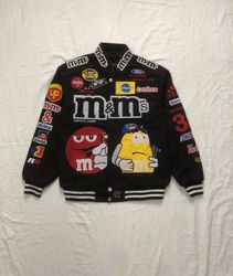 NASCAR Rework Style m&ms Black Racing Jackets All ..