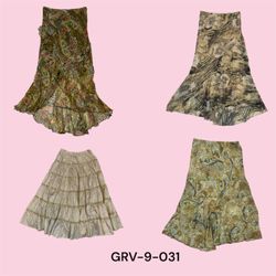 Y2k retro Poly Skirt – Earthy Colors for a Trendy ..