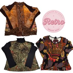 Y2K European Romanic mesh tops 13 pieces