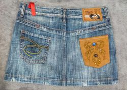 CR2296 Y2K Denim Mini Röcke - 10 Stück