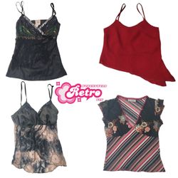 Y2K Love Story Cami Tops