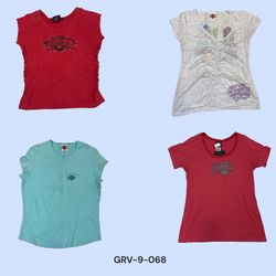 Damen Y2K Harley Davidson T-Shirt – Umarmt die Ret..