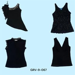 Y2K Black Poly Blouse – Effortless Chic for Every ..