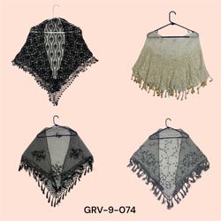 Y2K Triangular Poncho Set – Retro Style with a Mod..