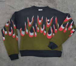 CR2326 Rework Flame Sweatshirts - 25 Pcs