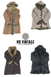 HD298 Ladies Y2K Afghan Coats - 11 pcs