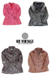 HD304 Ladies Y2K Leather Trench Coats - 14 pcs