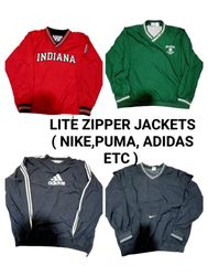 BRANDED ZIPPER JACKETS