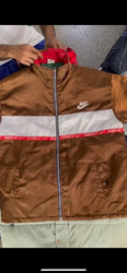 Couvertures/veste à puffer vintage Nike & Adidas