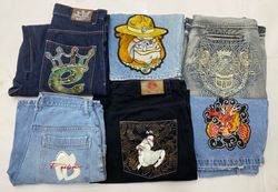 Shorts mixtes brodés hip hop