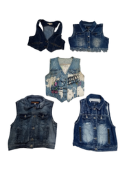 Vestes en denim mix - 10 pcs - 18/9/24