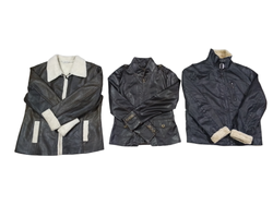 90s Leather Structure Jackets - 14 pcs - 19/9/24