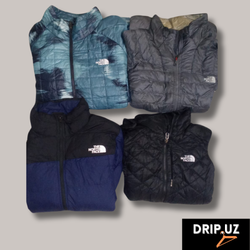 The North Face Windbreaker Puffer Jackets Bundle