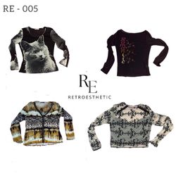 Y2K Full Sleeves Tops (RE-005)