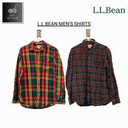 L.L BEAN MEN'S SHIRTS - 20 PCS