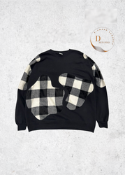 DR39 Reworked Pollar Fleece Panel Sweatshirt AW24