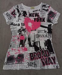 CR2381 News Paper T-shirts - 15 Pcs