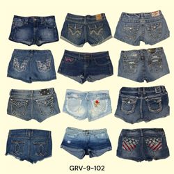 Denim Mini Shorts – Sexy, Chic und bereit für Aben..