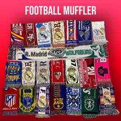 FootBall Muffler | Real Madrid | Barcelona | Socce..