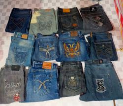 Id 74 ecko untld baggy and other mix brands total ..