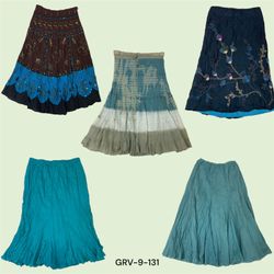 Y2K Cotton Long Skirt – The Perfect Blend of Retro..