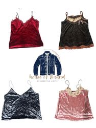 Tops en cami de style moderne