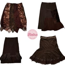 Gothic Grunge Y2K Skirts 7pcs