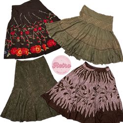 Earthy Tones Italian Style Skirts 10pcs