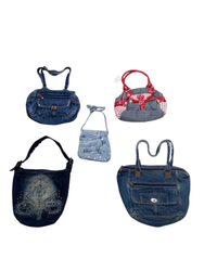 Denim ebenso stilvolle einzigartige Taschen - 8 St..