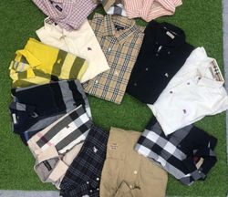 Burberry Cotton Shirts Grade A 50 Pcs