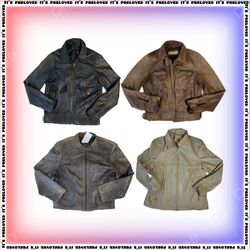 30% RABATT SALE Retro Lederjacke Mix (SS-705)