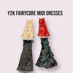 Y2K FAIRYCORE MIDI DRESSES