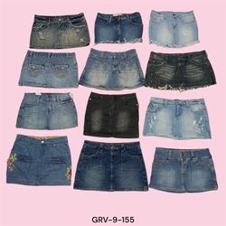 Y2K Fashion Essential – Stylish Denim Mini Skirt f..