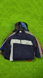 Adidas track and puffer Jackets - 11 Pieces