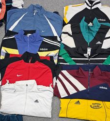 Nike addidas kappa wind jackets