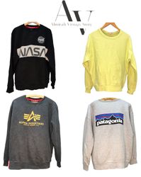 CK, Patagonia, Alpha, Star, Champion, Fila Sweatsh..