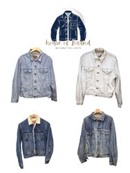 Levis ,Lee and Wrangler denim jackets