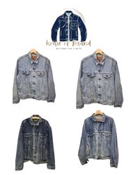 Levis und Wrangler Jeansjacke