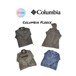 Columbia Fleece Jackets 8 Pieces